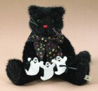 Boyds Teddy - Halloween Kitty Cat