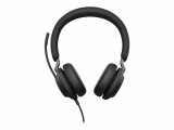 JABRA Evolve2 40 MS Stereo - Headset - On-Ear