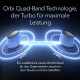 Bild 3 Orbi 960 Serie Quad-Band WiFi 6E Mesh-System, 10.8 Gbit/s, 3er-Set, schwarz