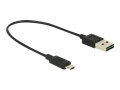 DeLock Delock Easy-USB2.0-Kabel A-MicroB: 0.2m,
