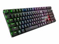 SHARKOON TECHNOLOGIE Sharkoon PureWriter RGB Blue - Tastatur - backlit