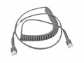 Zebra Technologies CABLE RS232 6IN COILED
