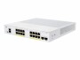 Cisco PoE+ Switch CBS250-16P-2G-EU 10 Port, SFP Anschlüsse: 2