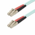 STARTECH OM4 Multimode Fiber Cable AQUA - LC/LC - 50/125