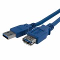 StarTech.com - 1m Blue SuperSpeed USB 3.0 Extension Cable A to A - M/F