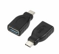 M-CAB ADAPTER USBC - USBA M/F BLACK USB-C /MALE TO