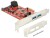 Bild 2 DeLock Host Bus Adapter Controller PCI-Ex1- 2x SATA3, 2x