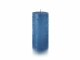 balthasar Zylinderkerze Rustico 15 x 7 cm, Blau, Bewusste