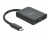 Bild 0 DeLock 2-Port Signalsplitter USB-C ? Displayport MST/VXP support