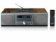 Lenco Micro-HiFi Anlage MC-175SI Silber, Radio Tuner: FM, DAB+