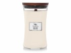 Woodwick Duftkerze Vanilla Musk Large Jar, Bewusste Eigenschaften