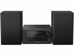 Panasonic Micro-HiFi Anlage PM704 Schwarz, Radio Tuner: FM, DAB+