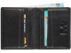 Maverick Portemonnaie All Black 8.5 x 10.2 cm, Münzfach