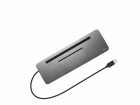 i-tec USB-C Metal Ergonomic 4K 3x Display Docking Station