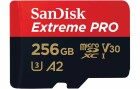 SanDisk microSDXC-Karte Extreme PRO 256 GB, Speicherkartentyp