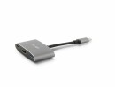 LMP USB3.1-C - HDMI&USB3.0 Adapter, spacegrau