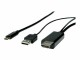 Roline Adapterkabel 2.0m, USB Typ C ST