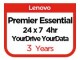 Lenovo Premier with Essential - 3Yr 24x7 4Hr