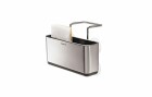 Simplehuman Spültroganhänger Caddy Edelstahl Silber