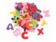 Glorex Bastelfilz 150 Buchstaben, Detailfarbe: Mehrfarbig, Filz