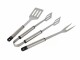 BBQ Dragon Grillbesteck-Set 3-teilig, Silber, Produkttyp