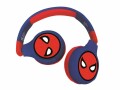 Lexibook Kinderkopfhörer Spider-Man 2-in-1-Bluetooth, Sprache