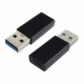 M-CAB USB 3.0 A/M TO C/F ADAPTER 5GBPS ALU BLACK