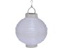 Star Trading Lampion Solar Festival 22 cm, Weiss, Betriebsart