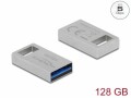 DeLock USB-Stick 3.2 Gen 1 128 GB, Speicherkapazität total