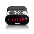 Lenco Radiowecker CR-07, weiss LED-Display, Weckfunktion