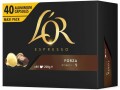 L'Or Kaffeekapseln Espresso Forza 40 Stück, Entkoffeiniert