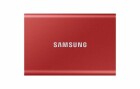 Samsung Externe SSD Portable T7 Non-Touch, 1000 GB, Rot