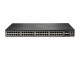 Hewlett-Packard HPE Aruba Switch CX 6200F 48G 52 Port, SFP