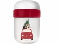 BioLoco Lunchpot Weihnachtsauto Rot/Weiss, Materialtyp