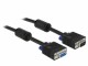 DeLock Kabel VGA - VGA, 3 m, Farbe: Schwarz