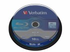 Verbatim BD-R 6x Single Layer 25GB 10er Spindel, HTL