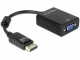 DeLock Adapter Displayport - VGA Schwarz, Kabeltyp: Adapter