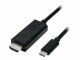 Roline Adapterkabel 2,0m USB Typ C-HDMI