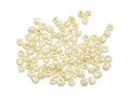 Creativ Company Rocailles-Perlen 8/0 Elfenbein, Packungsgrösse: 1 Stück