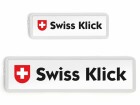 Swiss Klick Kennzeichenhalterset Langformat Weiss, Material