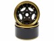 Yeah Racing Felgen Aluminium 5-Speichen Gold Titanium 1.9" 2 Stück