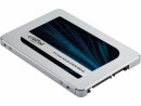 Crucial SSD MX500 2.5" SATA 2000 GB, Speicherkapazität total