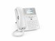 snom Tischtelefon D735 Weiss, SIP-Konten: 12 ×, PoE: Ja