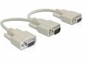 DeLock 2-Port Signalsplitter VGA ? VGA, grau, Anzahl Ports