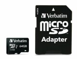 Verbatim MICRO SDXC CARD PRO UHS-I 64GB CLASS 10