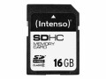 Intenso Class 10 - Flash-Speicherkarte - 16 GB - Class 10 - SDHC