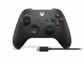 Microsoft Xbox Wireless Controller Carbon Black + USB-C Kabel