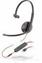 Poly Headset Blackwire 3215 Mono USB-C, Microsoft