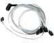 Adaptec HD-SAS Kabel: SFF-8643-4xSATA. intern,