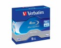 Verbatim Blu-ray Medien BD-R 6x BD-R, 5er Pack Jewel